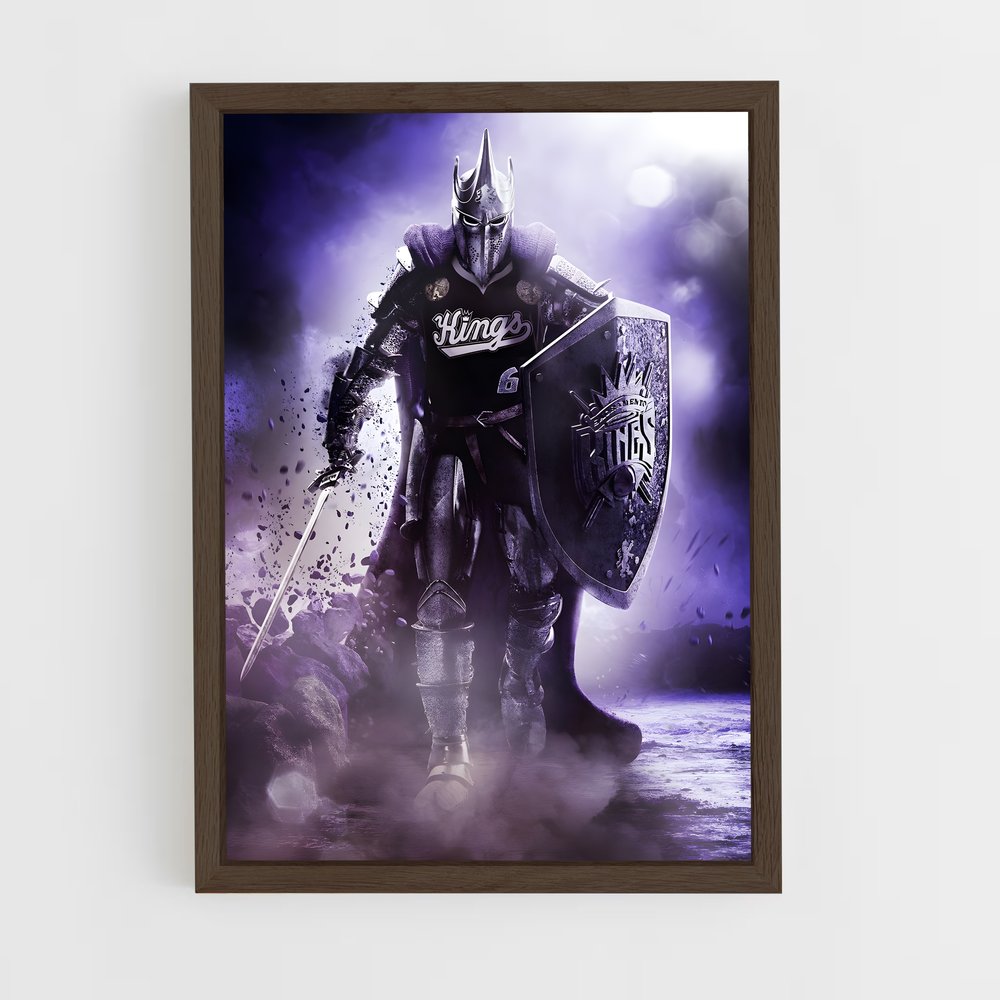 Poster Chevalier des Kings – affiche Basketball (vue 5)
